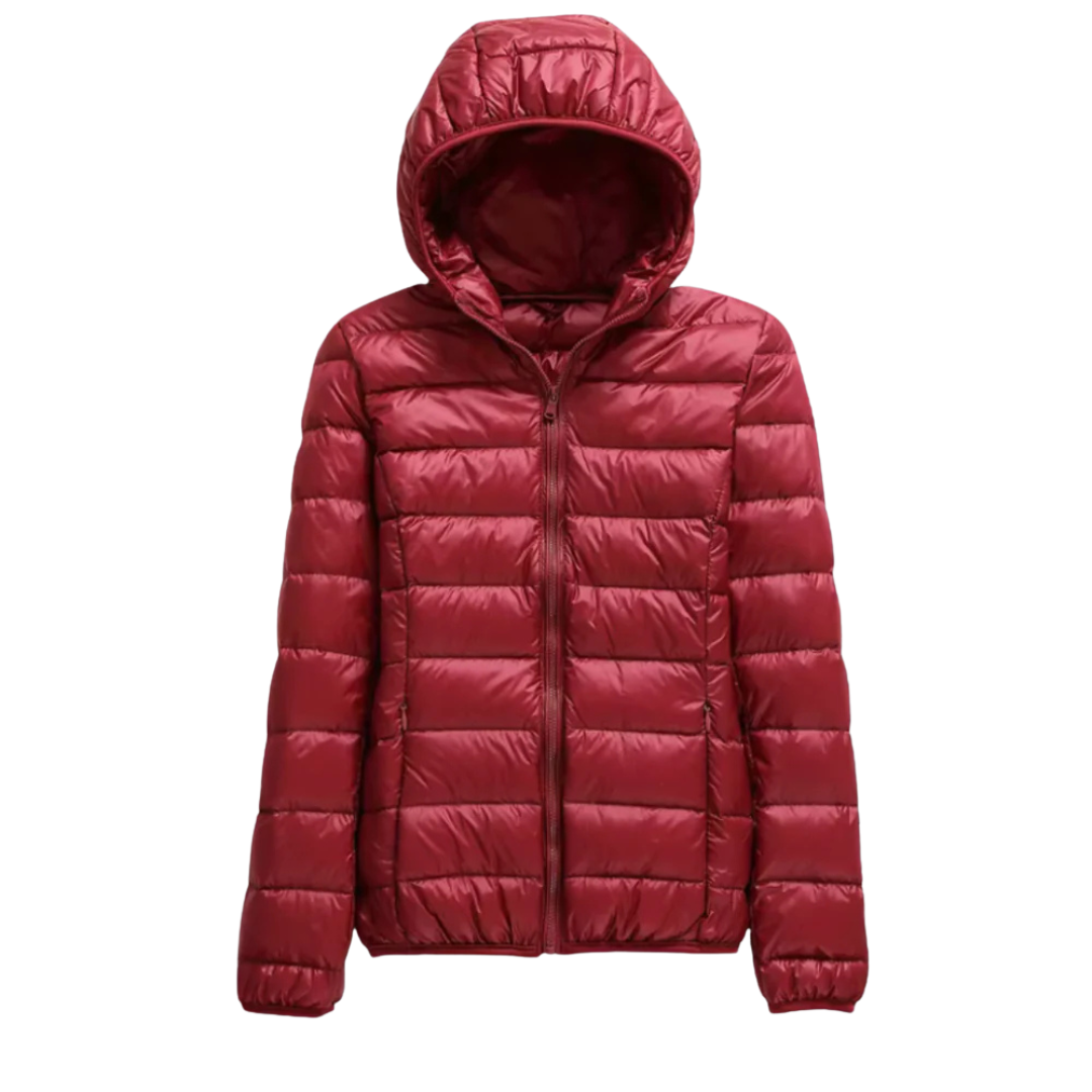TerraVey | Steppjacke mit Kapuze für Damen