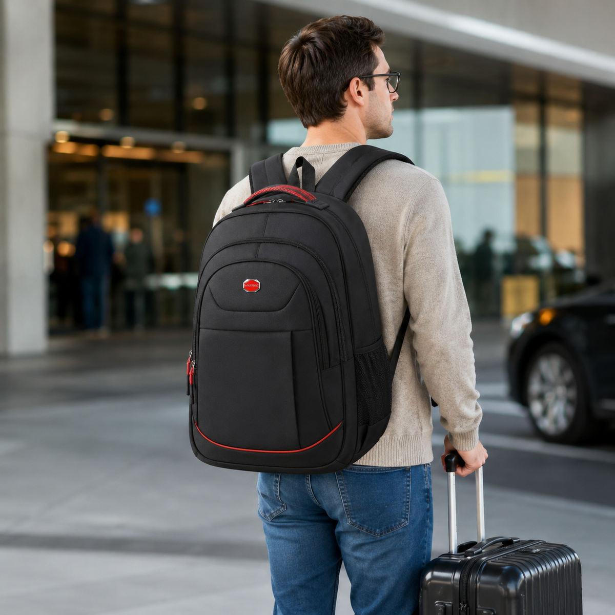 TerraVey | Carryal Großvolumiger Mehrkammer-Rucksack