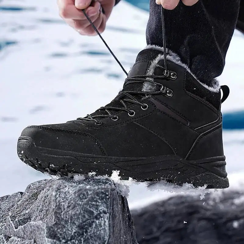 TerraVey | Frostguard Knöchelhohe Winter-Wanderstiefel