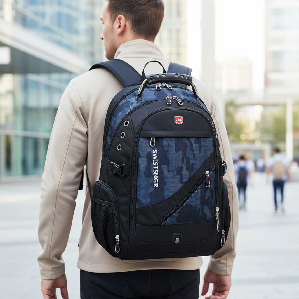 TerraVey | Wasserabweisender Laptop-Rucksack