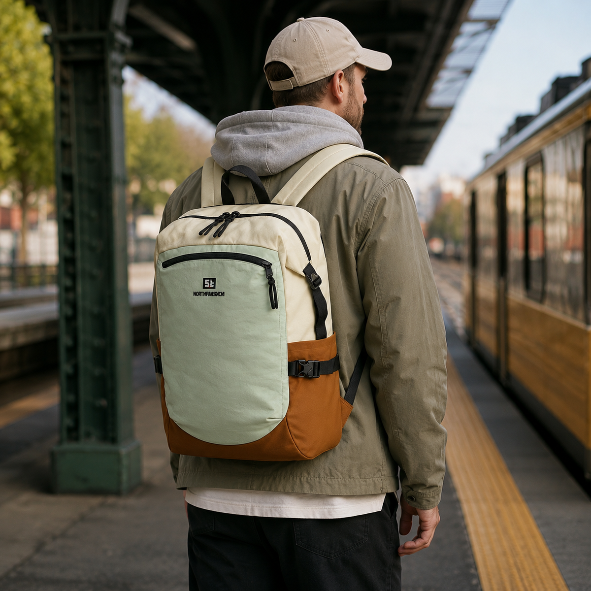 TerraVey | Leichter Nylon-Tagesrucksack