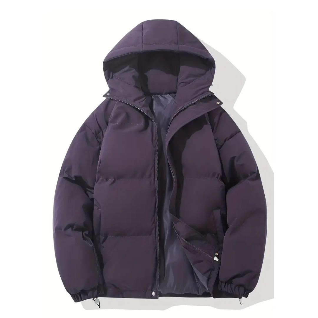 Damen Steppjacke wasserabweisend & leicht | Wintermantel mit Kapuze – Nordlys Puffer