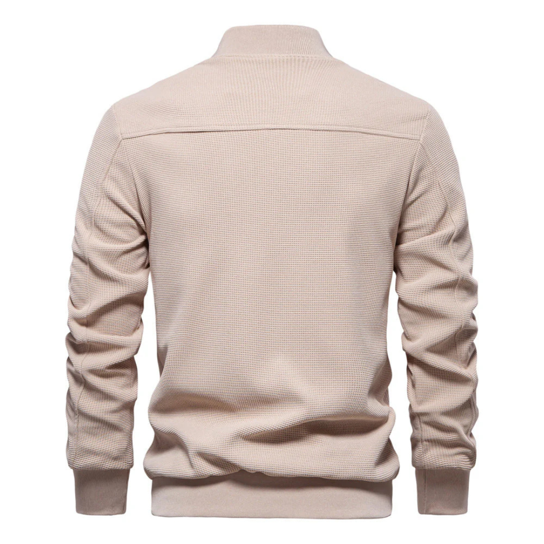 Jacken für Herren mit Reißverschluss & warmem Bomber-Stil – TerraVey UrbanShield