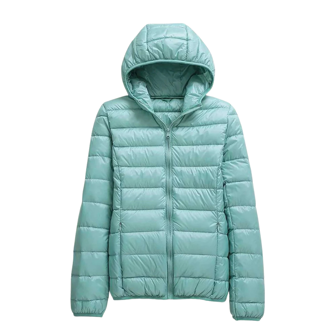 TerraVey | Steppjacke mit Kapuze für Damen