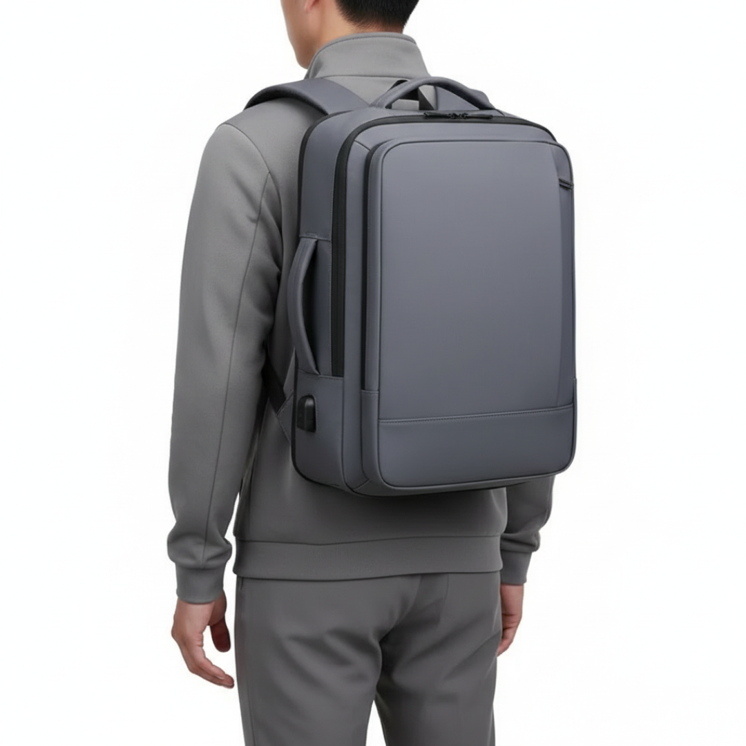 TerraVey | Erweiterbarer Oxford-Reiserucksack