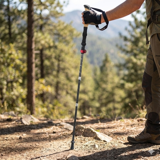 TerraVey | Trekara Fünfteiliger Faltbarer Trekkingstab