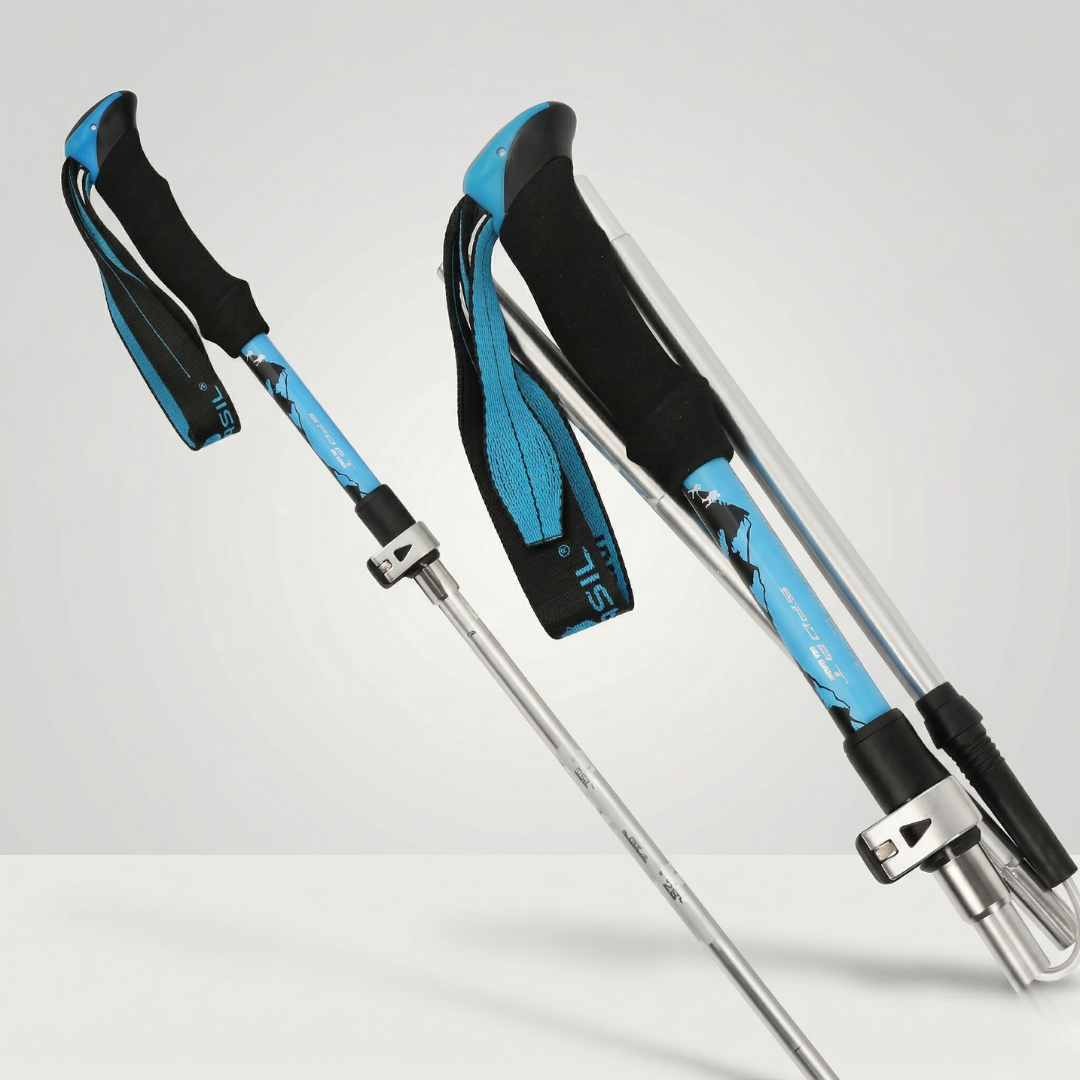 TerraVey | Faltbarer Nordic-Walking-Stock für Stabilität