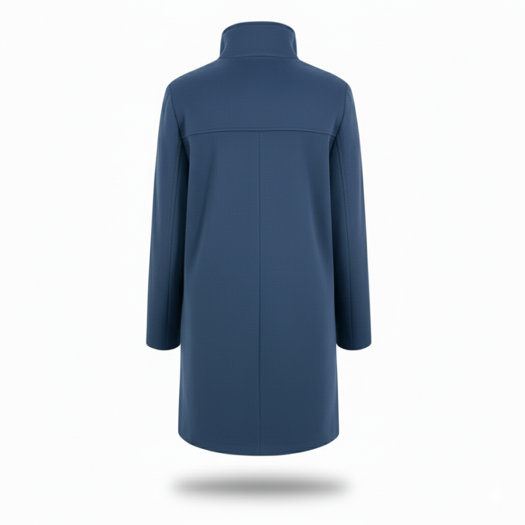Eleganter Wintermantel Damen lang & warm im Woll-Look – Nordura Coat