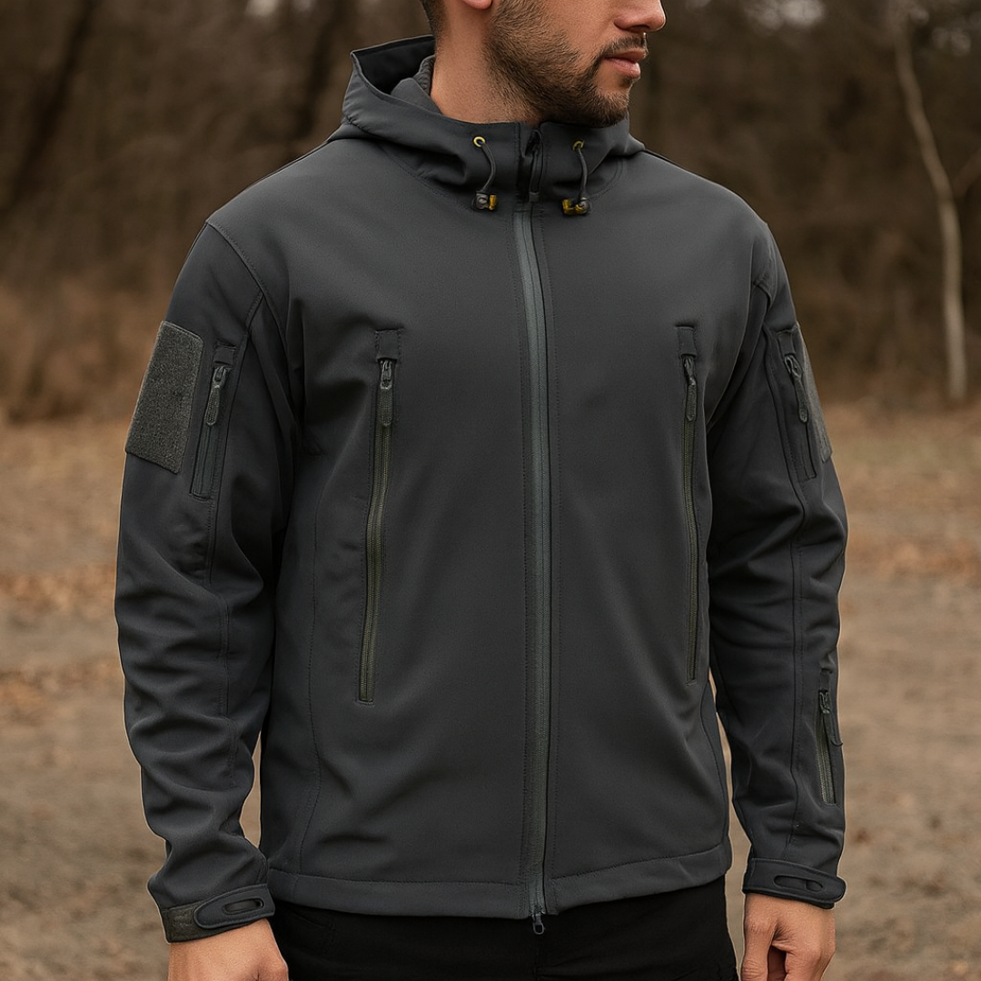 Taktische Allwetterjacke wasserdicht & atmungsaktiv – StormShield Pro