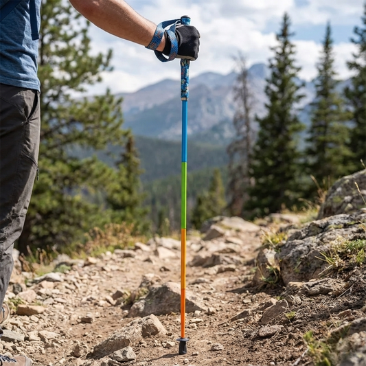 TerraVey | AeroTrek Ultraleicht Kohlefaser-Trekking-Stöcke