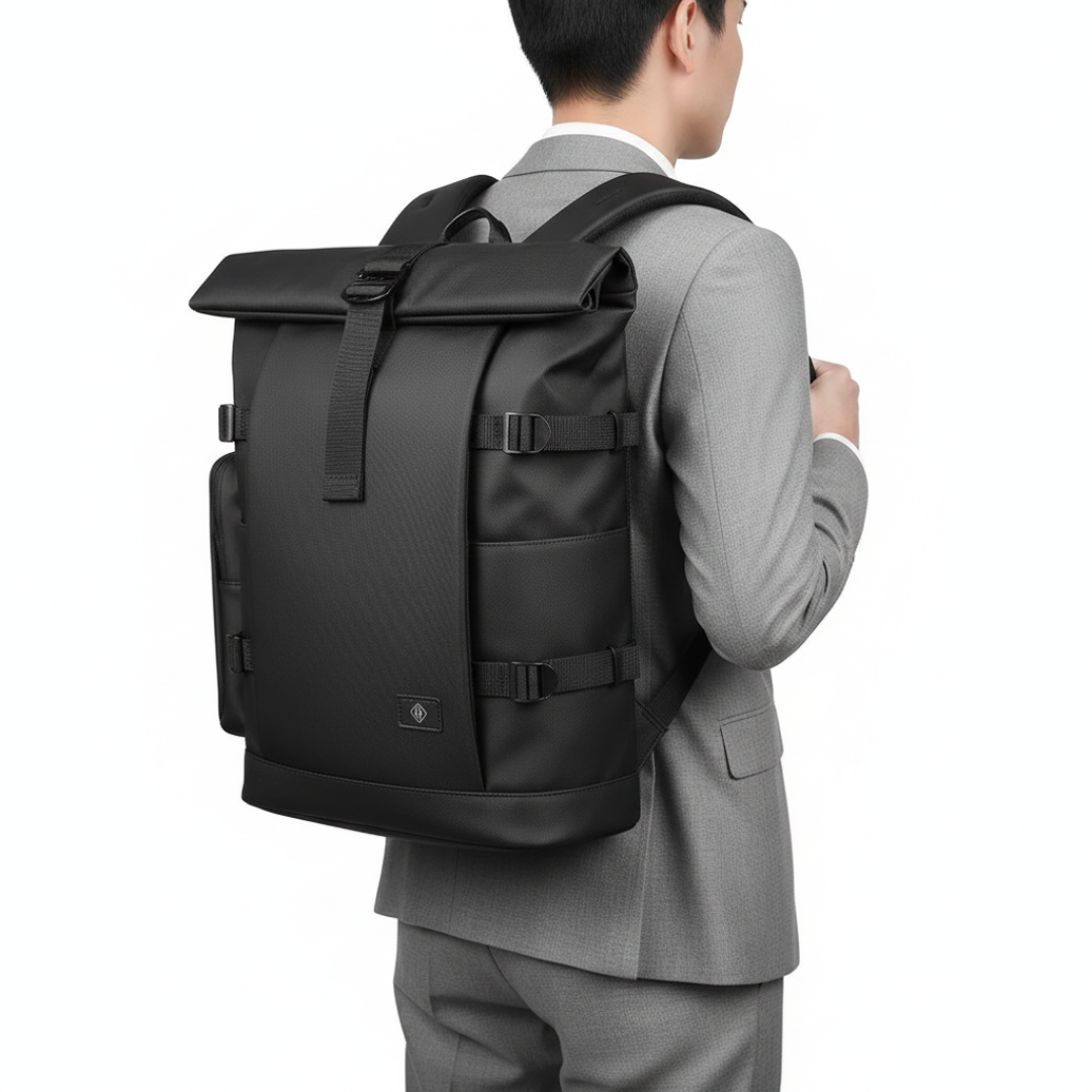 TerraVey | Wasserdichter Roll-Top-Rucksack