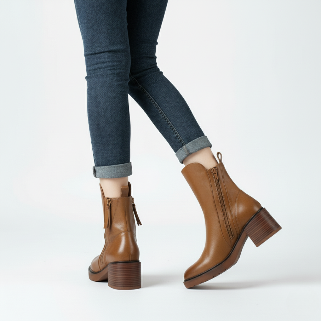 TerraVey | TerraBelle Reißverschlussstiefel