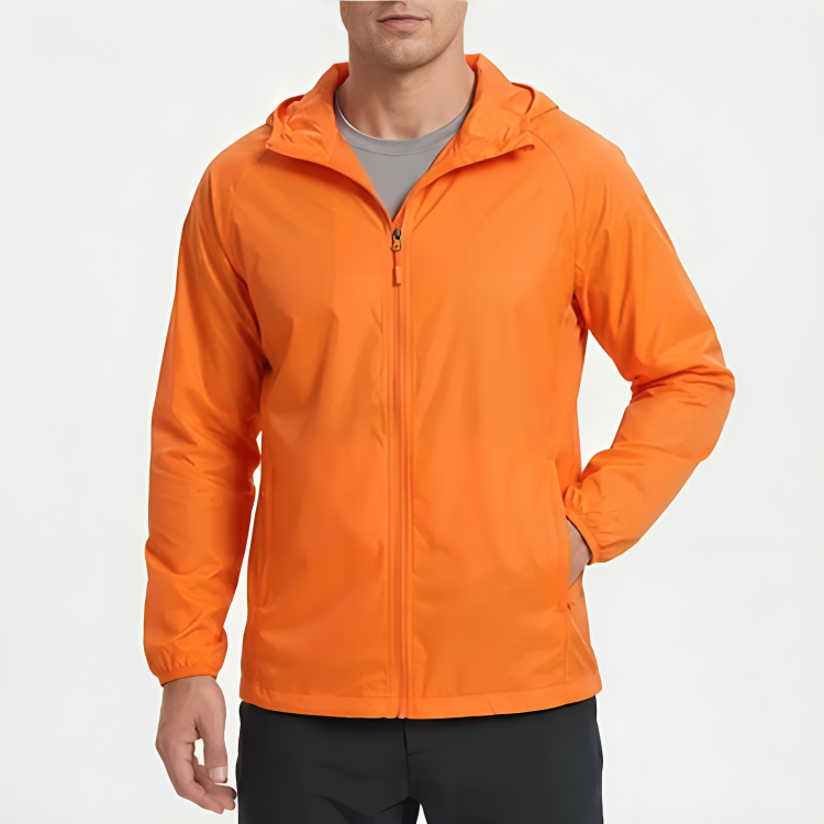TerraVey | Velotrek Leichte Packbare Kapuzen-Windjacke