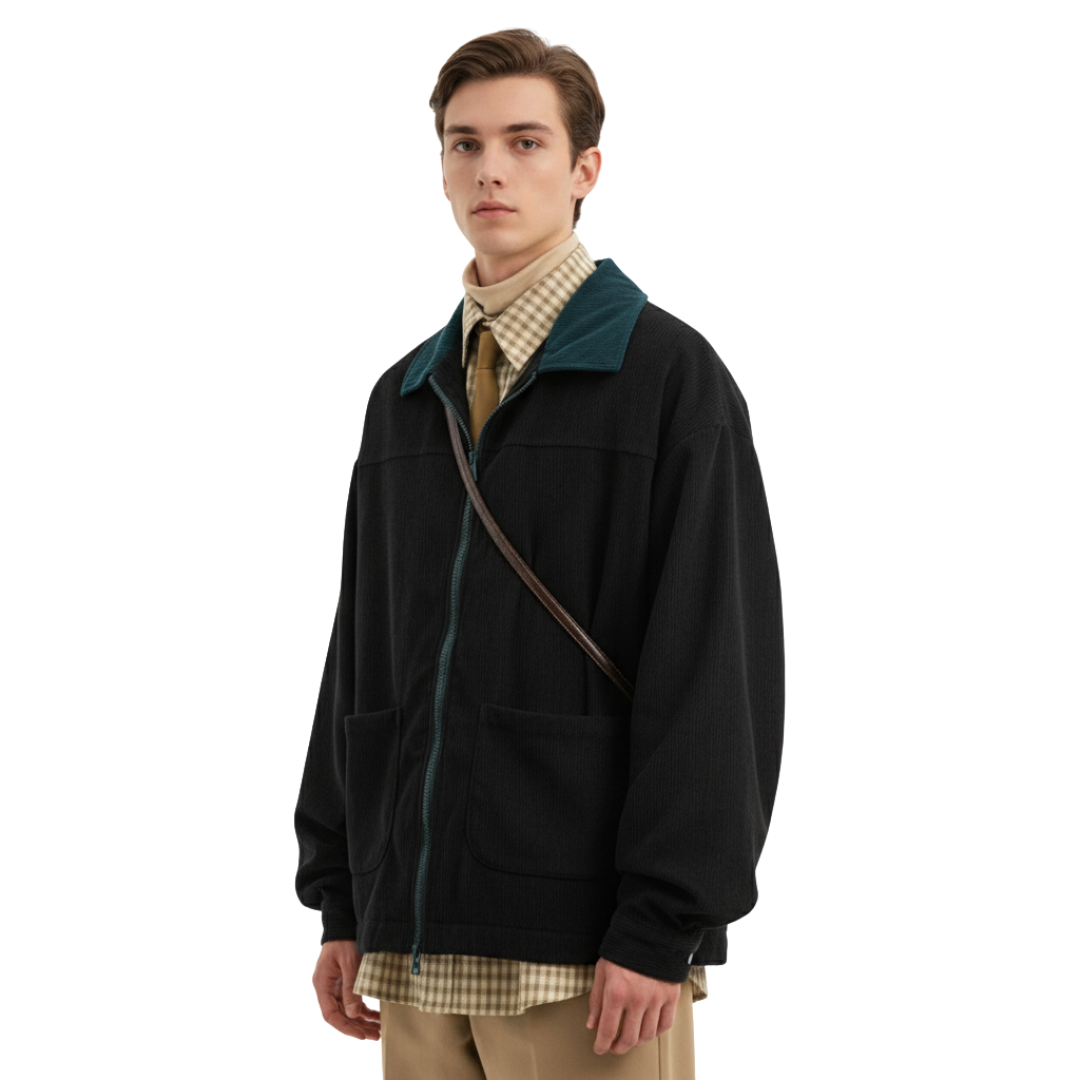 Herren Retro-Bomberjacke – Broadmoor Reißverschlussjacke
