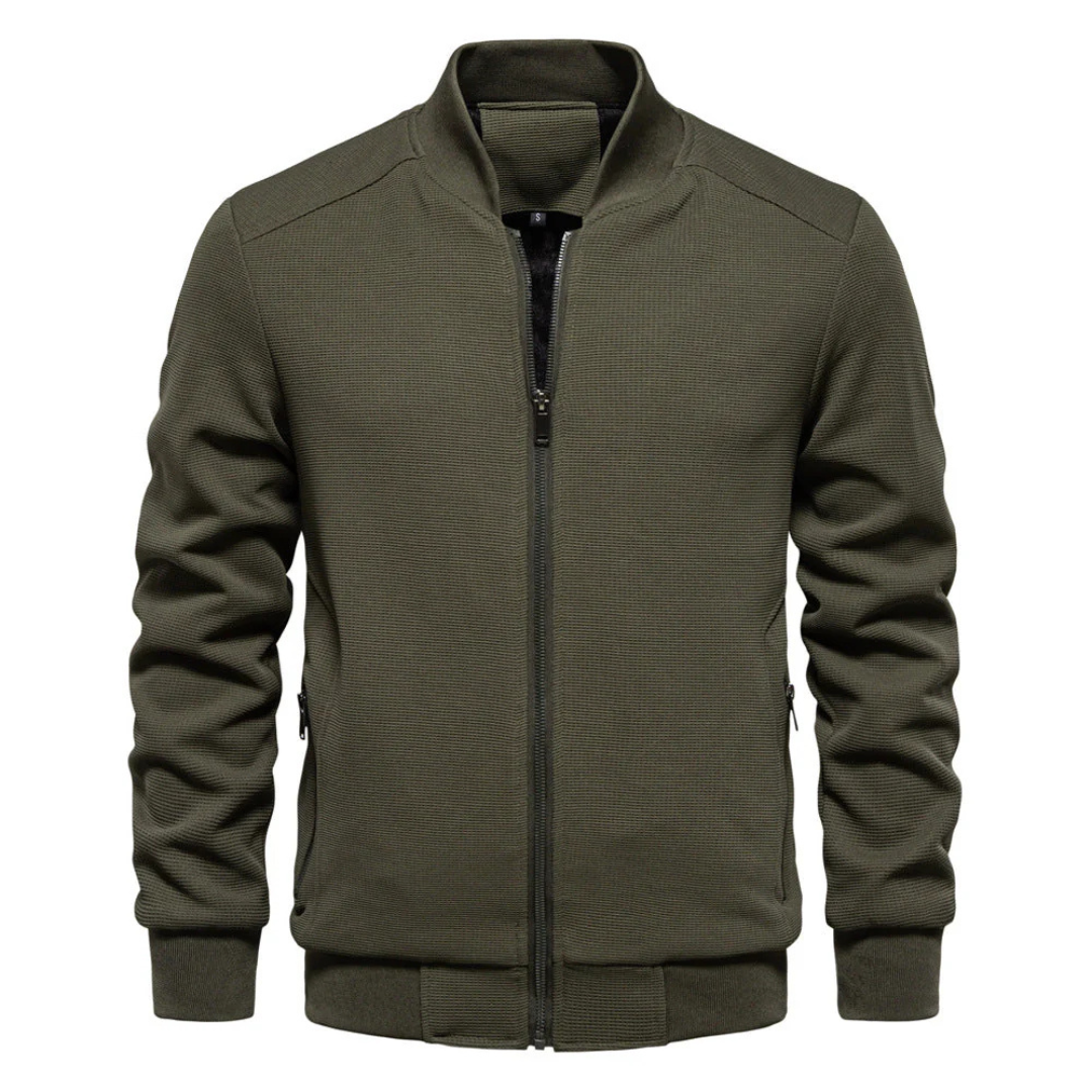 Jacken für Herren mit Reißverschluss & warmem Bomber-Stil – TerraVey UrbanShield