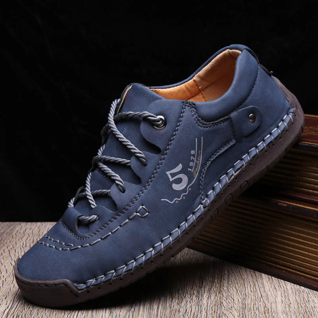 Orthopädische Walkingschuhe aus PU für Herren mit Dämpfung – TerraVey StrongStep