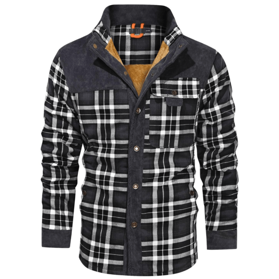 Flanelljacke Herren gefüttert & kariert – NordHaven Lumber Coat