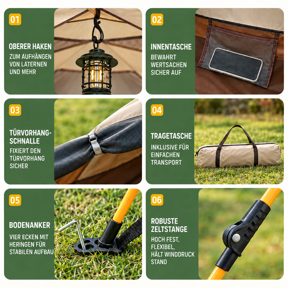 TerraVey | Breezaway Automatisches Pop-Up-Zelt