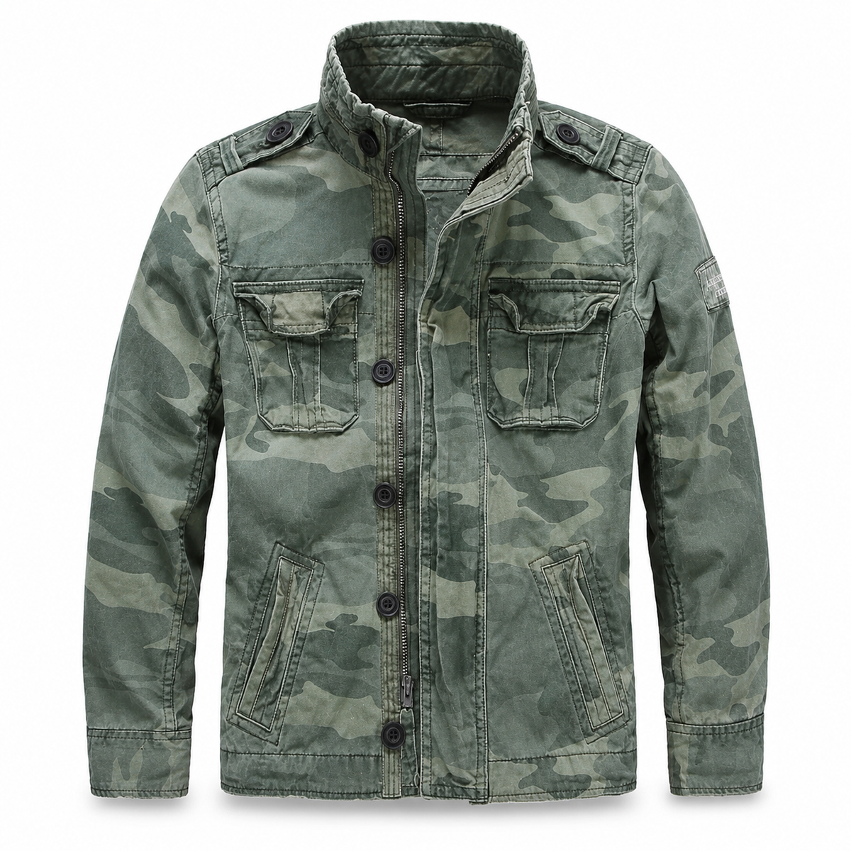 Cargo Jeansjacke mit Mehrfach-Taschen & Robustem Design – UrbanTrail Jacket