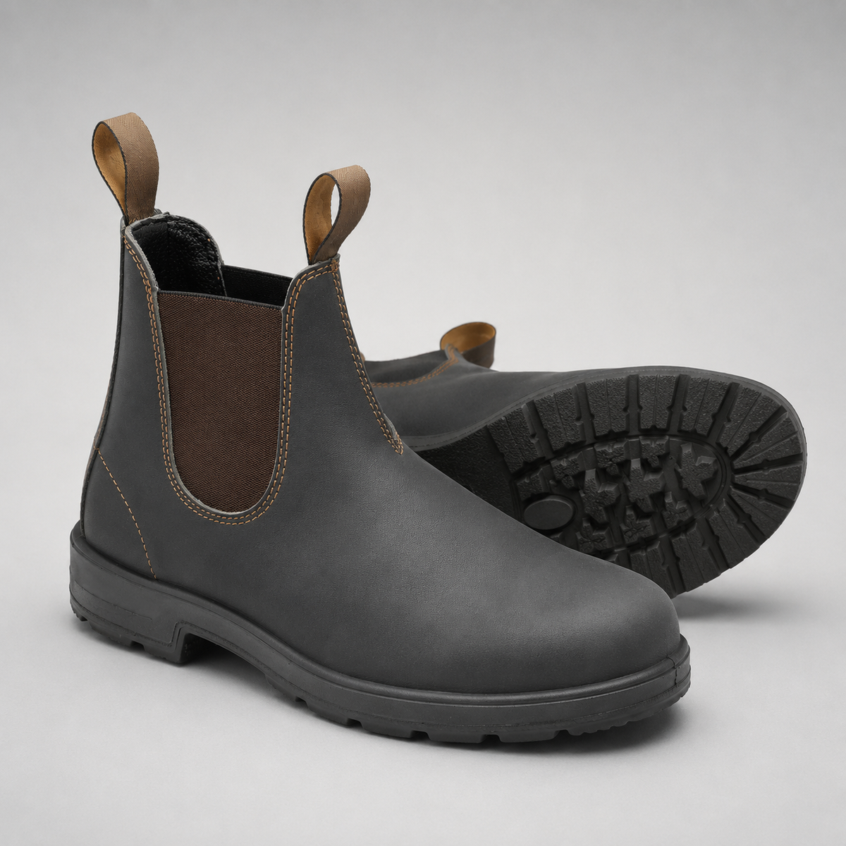 Komfortable Walking-Schuhe im Chelsea-Design – Bequeme Slip-On Boots für Herren