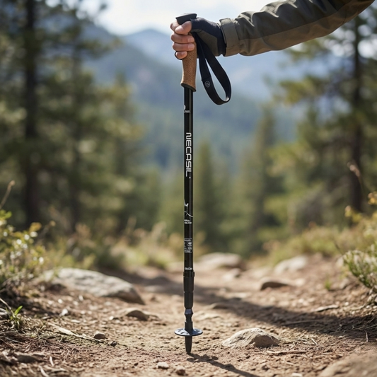 TerraVey | Alpinevo Teleskop-Aluminium-Trekking-Stöcke