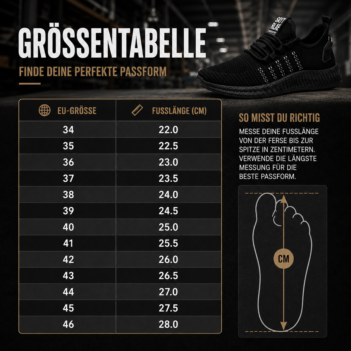 TerraVey | Guardique Leichter Schutz-Sneaker