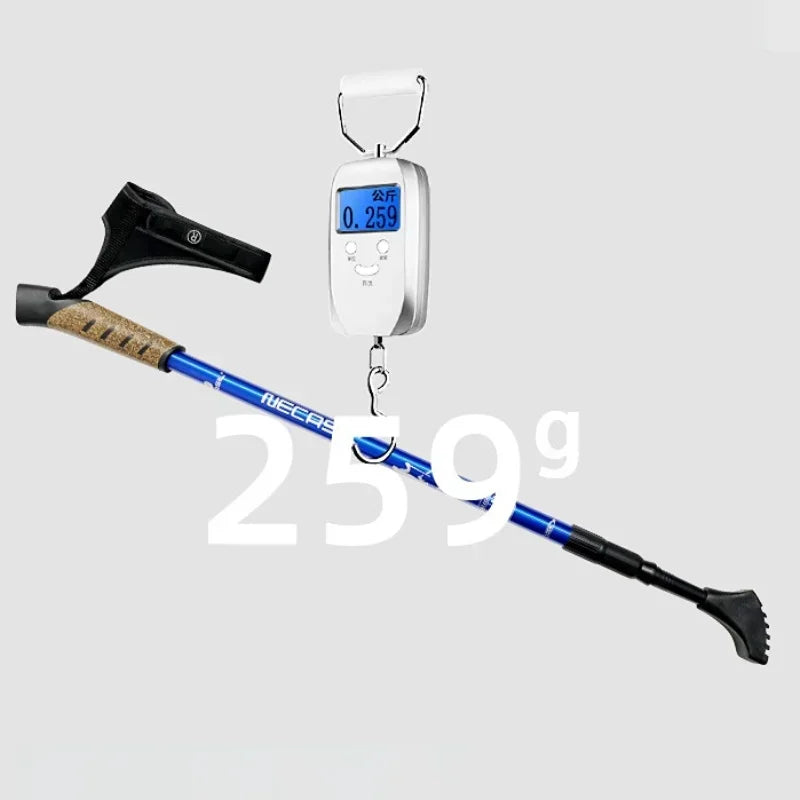 TerraVey | Alpinevo Teleskop-Aluminium-Trekking-Stöcke
