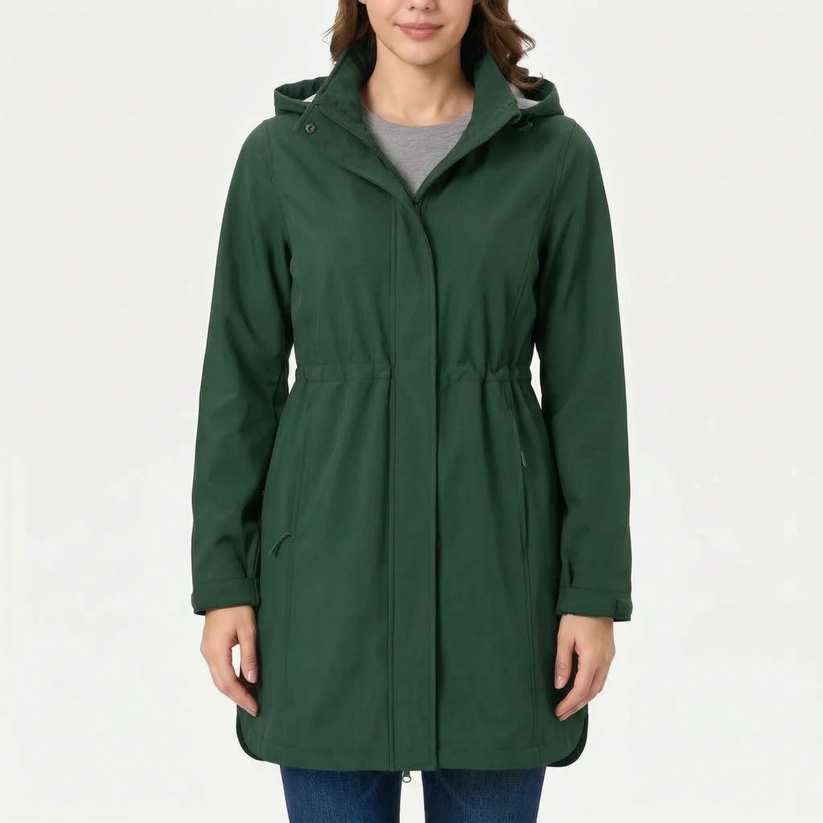 TerraVey | Breezya Lange Gefütterte Damen-Softshelljacke