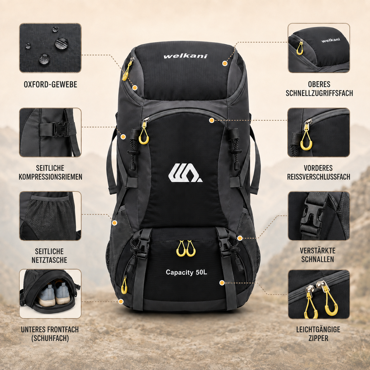 TerraVey | Cairnfold Trail Rucksack