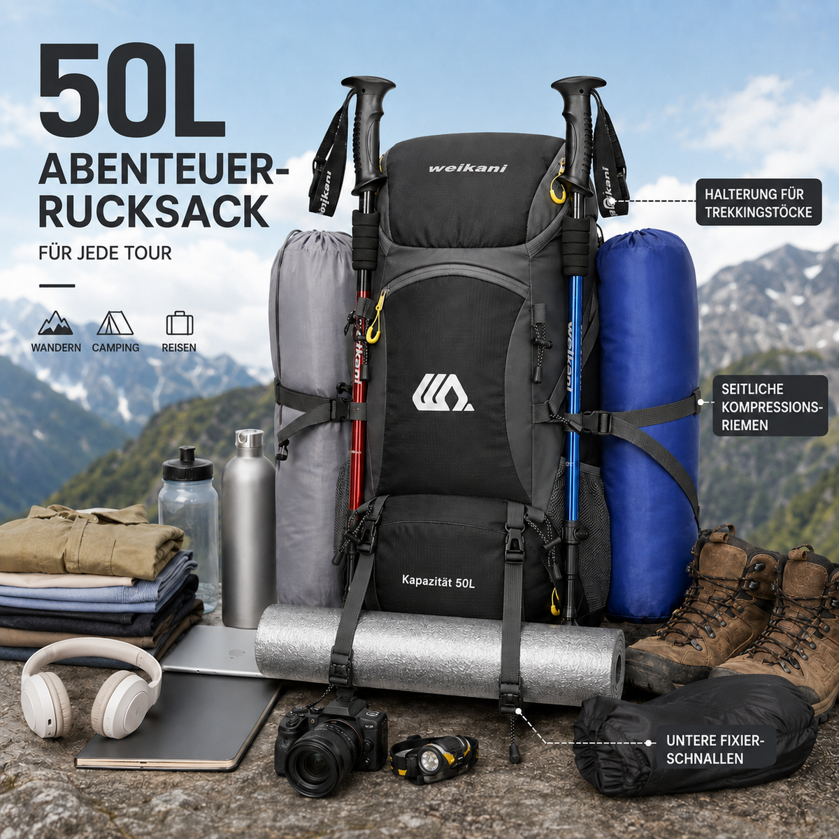 TerraVey | Cairnfold Trail Rucksack