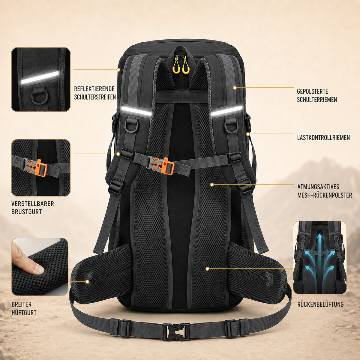 TerraVey | Cairnfold Trail Rucksack