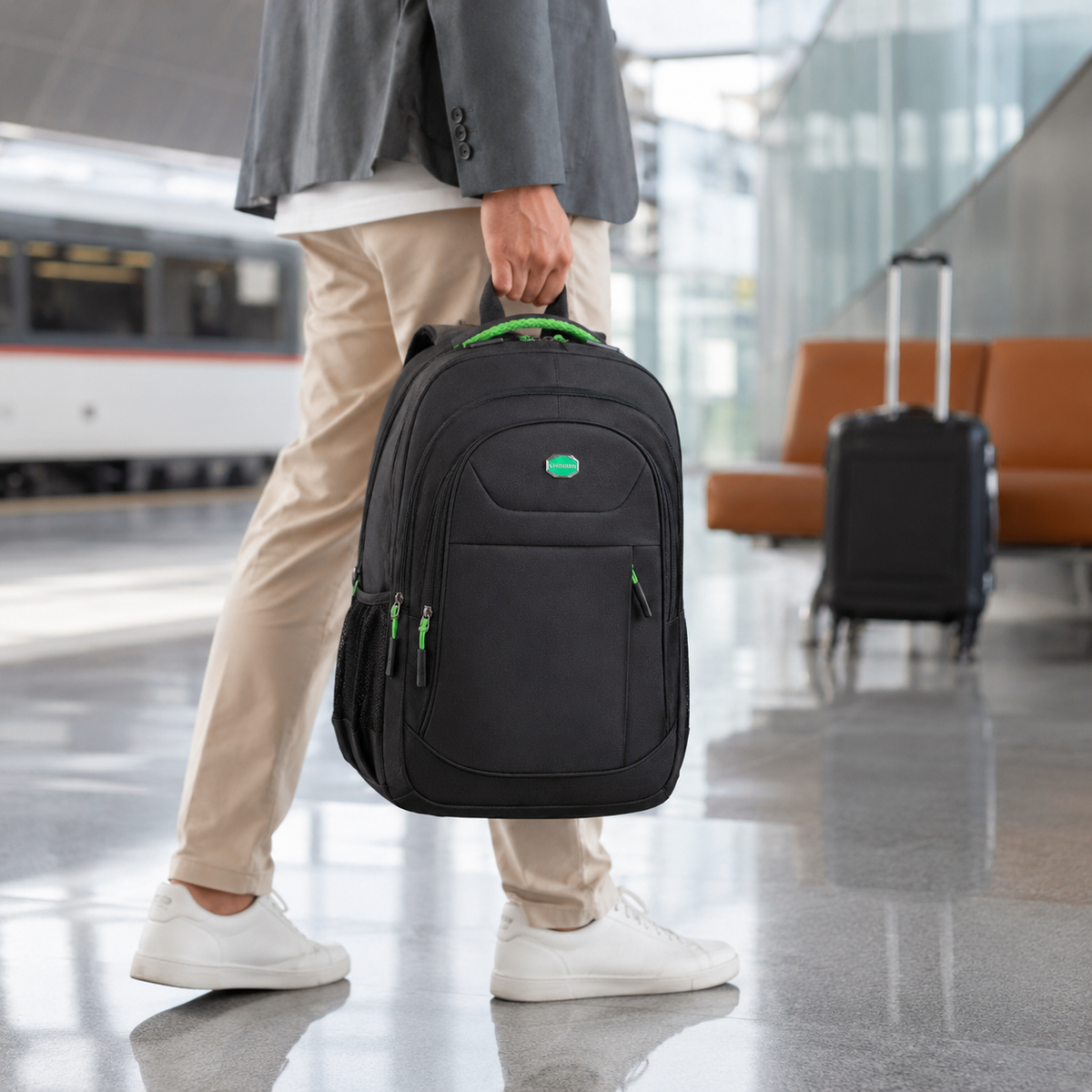 TerraVey | Carryal Großvolumiger Mehrkammer-Rucksack