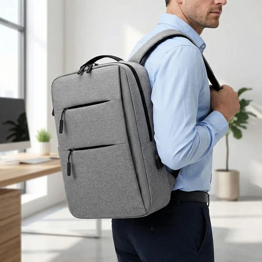 TerraVey | Carryvex Mehrkammer-Laptop-Rucksack mit Reißverschluss