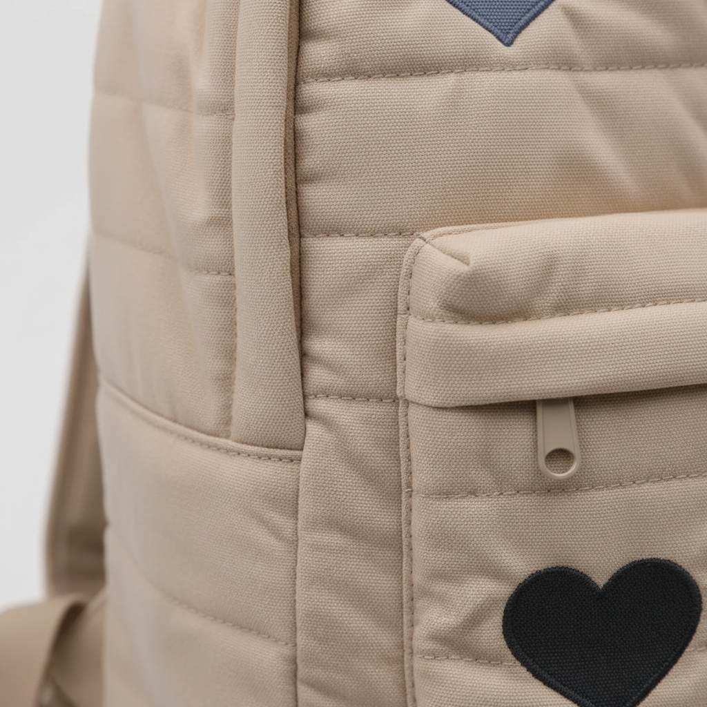 TerraVey | CheriPax Gesteppter Baumwoll-Kinderrucksack