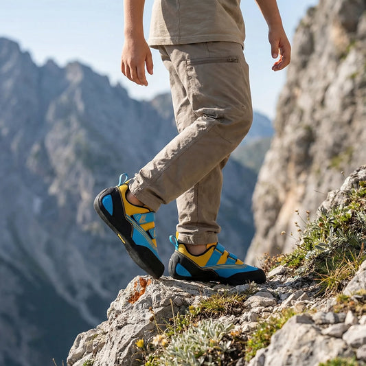 TerraVey | Climbix Rutschfester Mesh-Kinderkletschuh