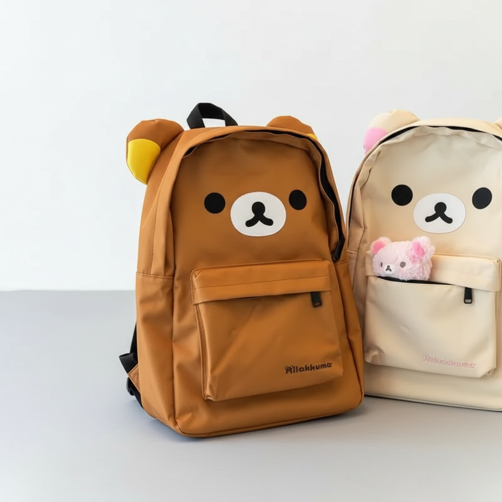 TerraVey | Corabear Kawaii Cartoon Rucksack