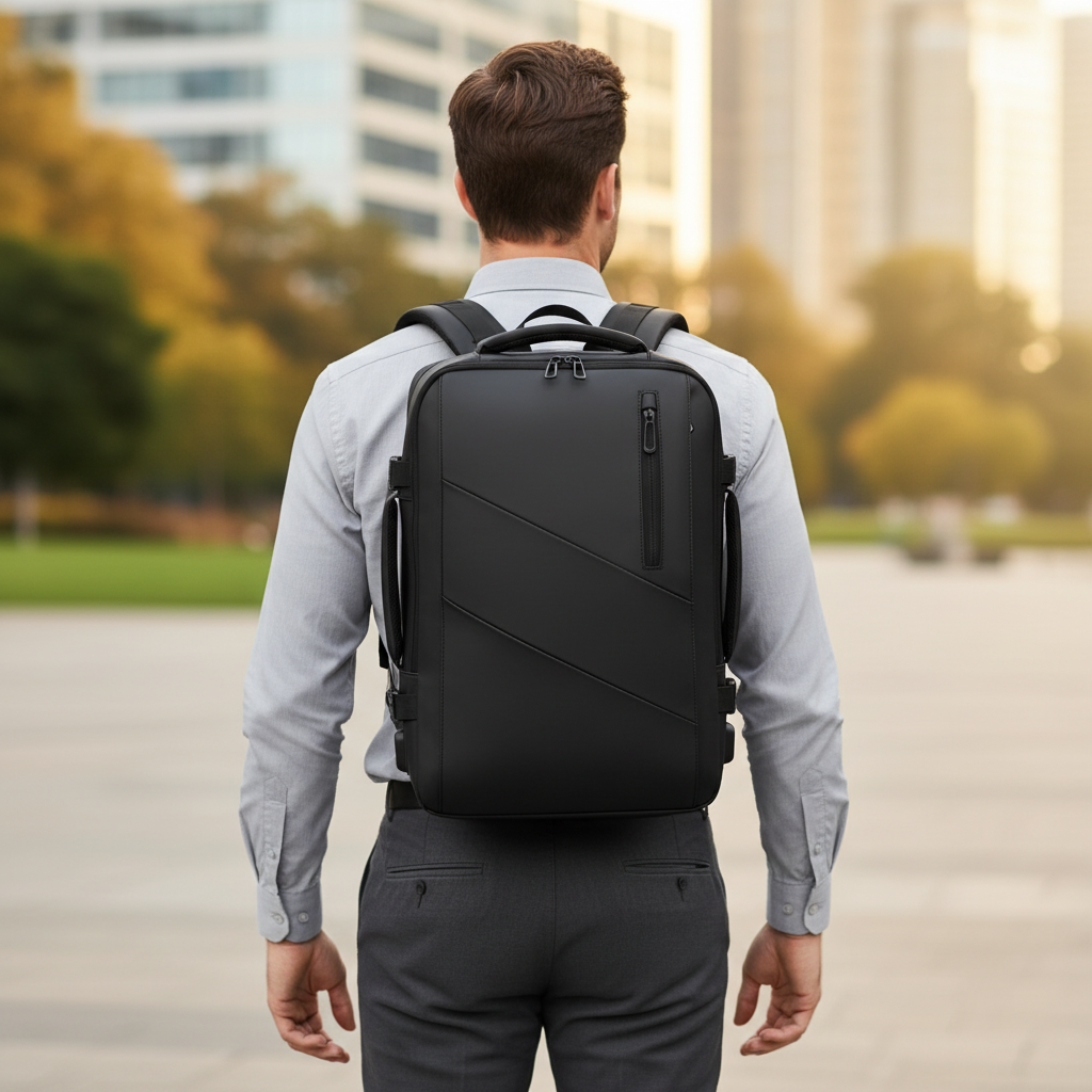 TerraVey | Expandable Business Laptop-Rucksack