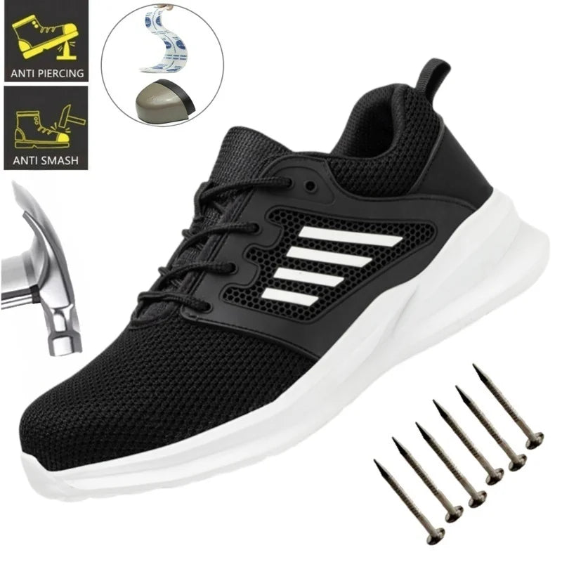 TerraVey | Flexarmor Unisex Atmungsaktiver Sicherheitssneaker