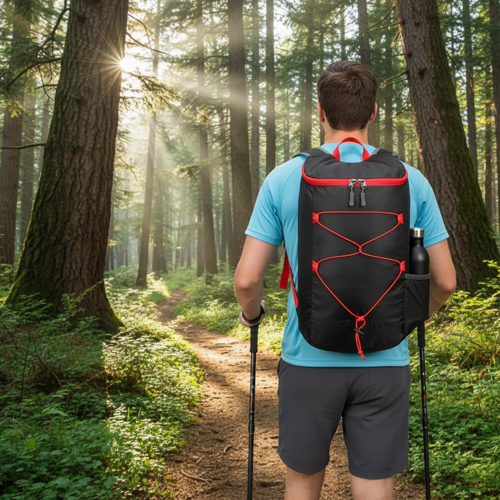 TerraVey | Faltbarer, wasserdichter Tagesrucksack