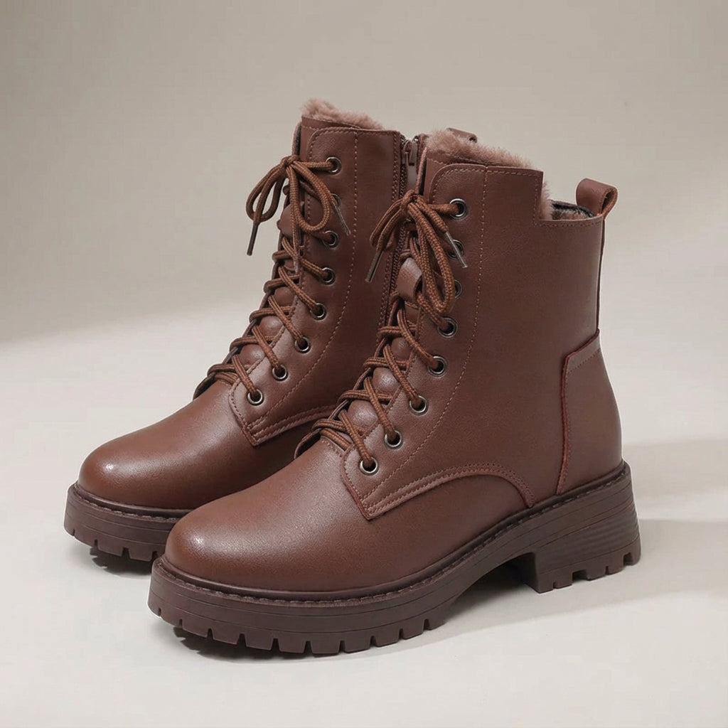 TerraVey | Frostara Isolierte Knöchel-Schneeestiefel