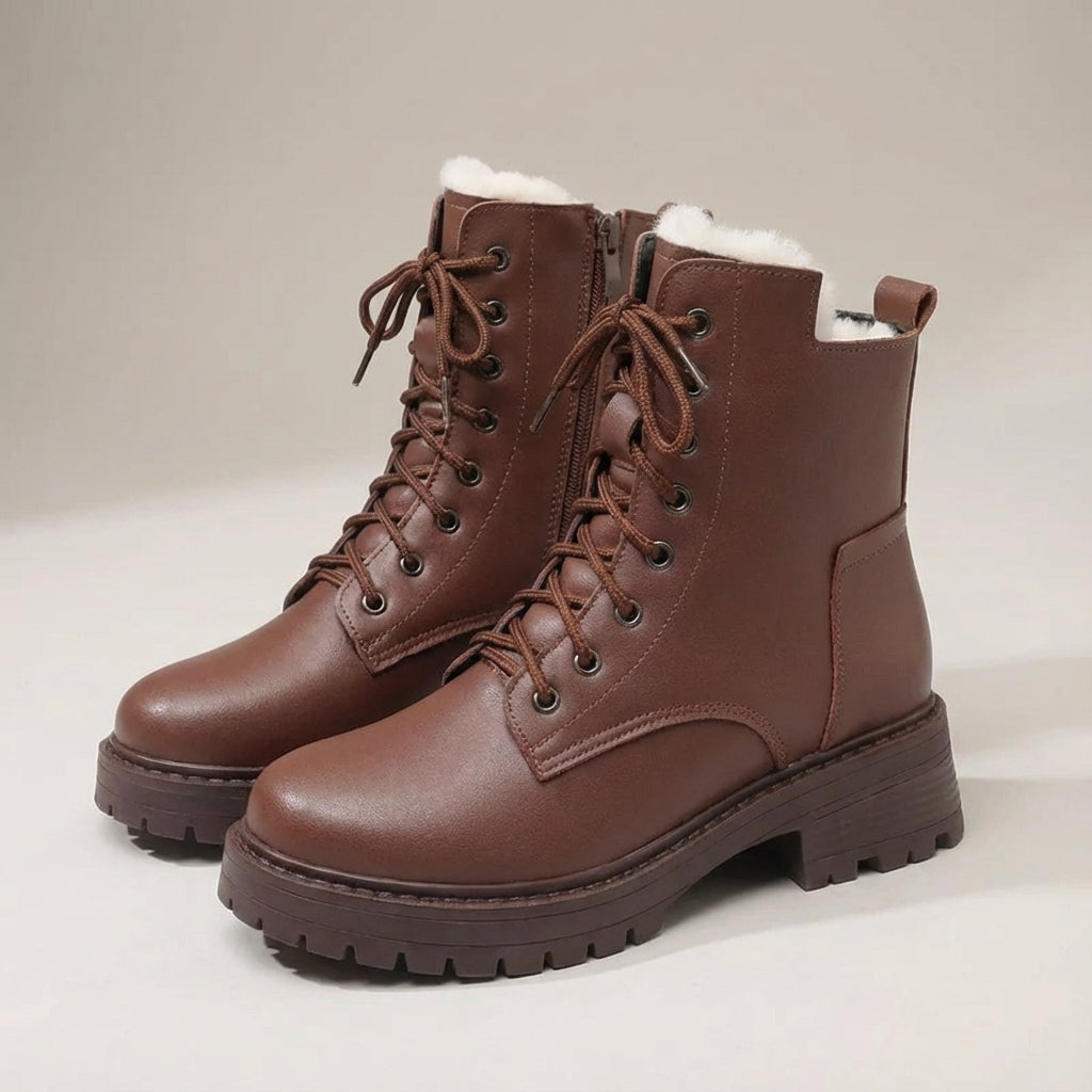 TerraVey | Frostara Isolierte Knöchel-Schneeestiefel