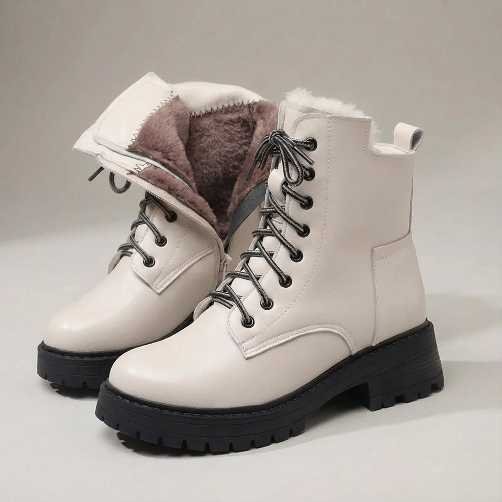 TerraVey | Frostara Isolierte Knöchel-Schneeestiefel