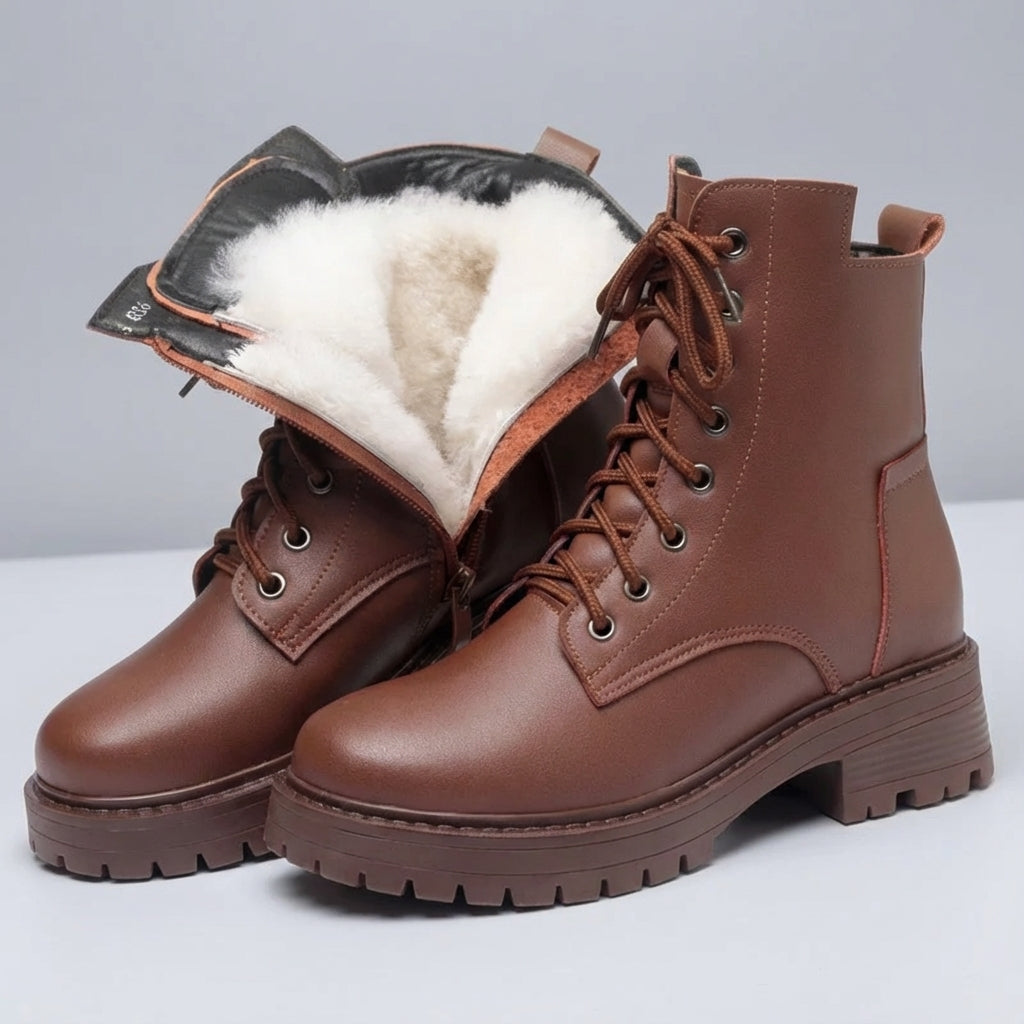 TerraVey | Frostara Isolierte Knöchel-Schneeestiefel