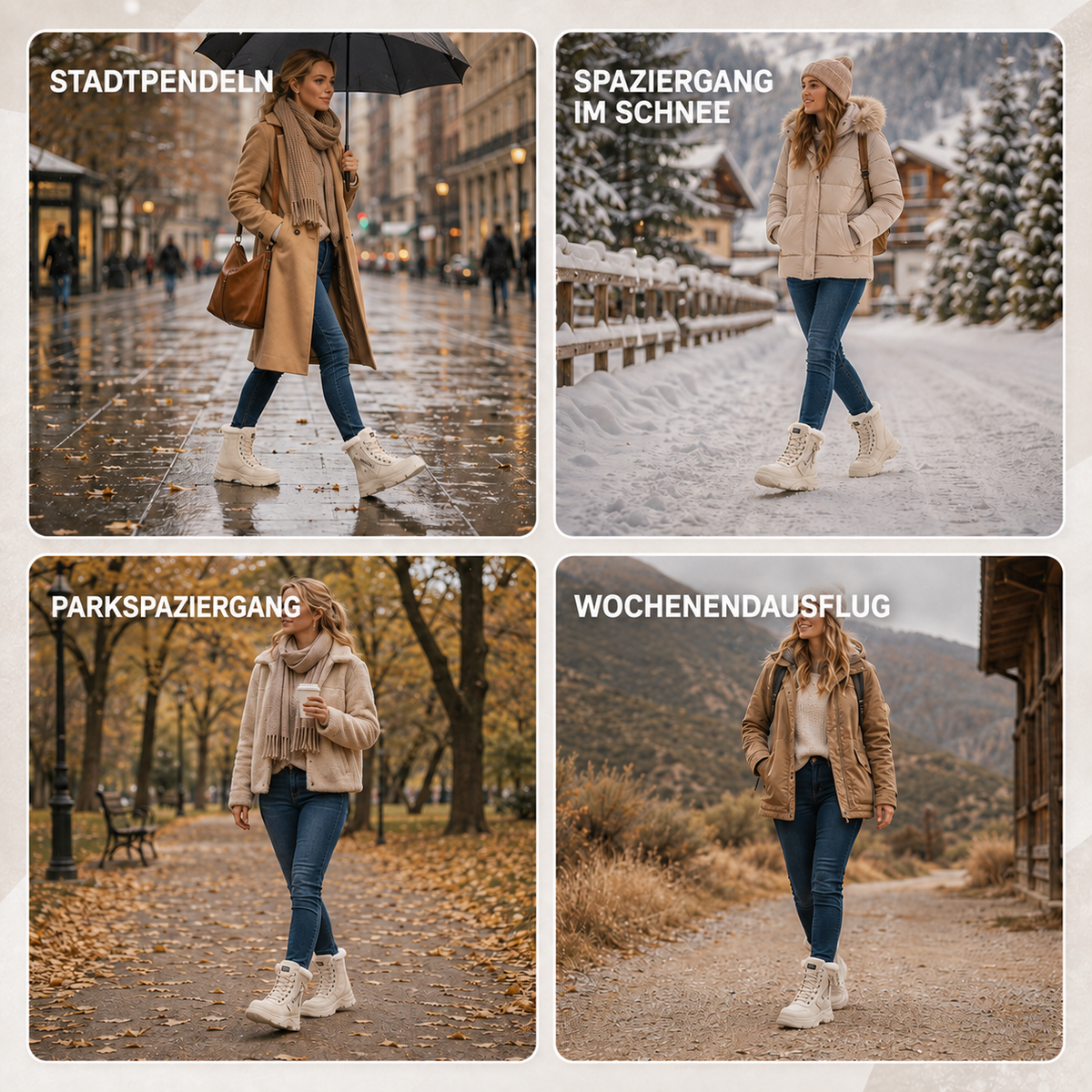 TerraVey | Frostella Knöchelhoher Winterstiefel