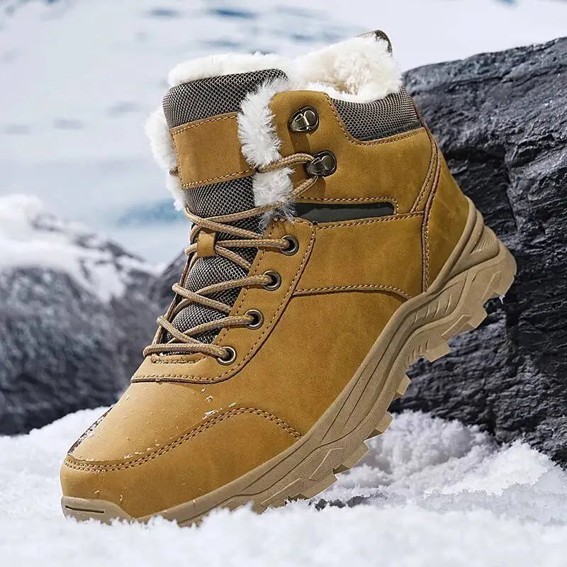TerraVey | Frostguard Knöchelhohe Winter-Wanderstiefel