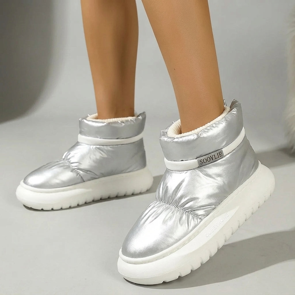 TerraVey | Frostiva Isolierte Knöchel-Schneestiefel
