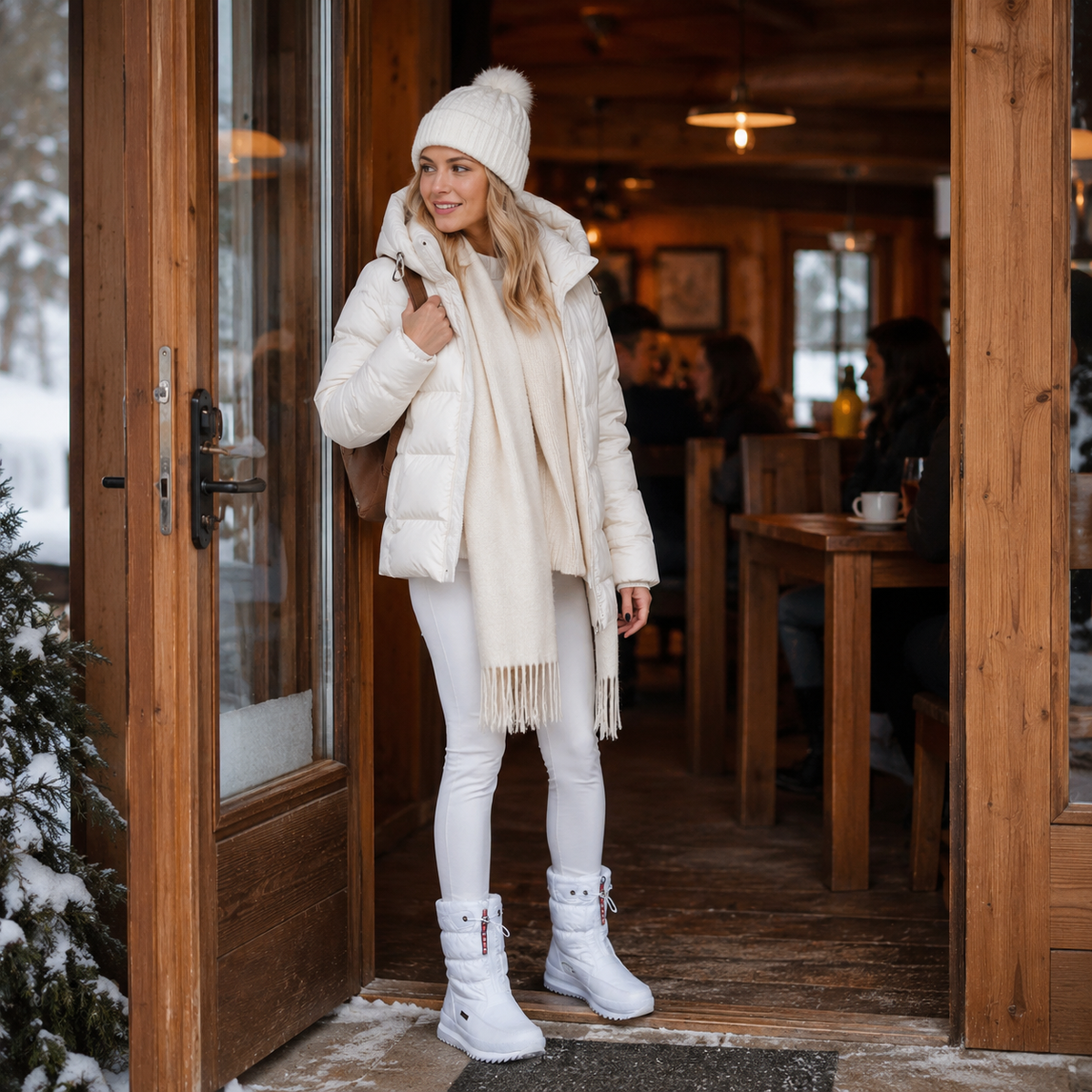 TerraVey | Frozelle Mittelhoch Isolierte Winterstiefel