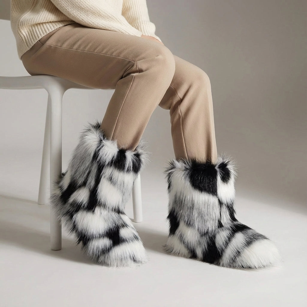 TerraVey | Furvella Winterstiefel Wadenhoch