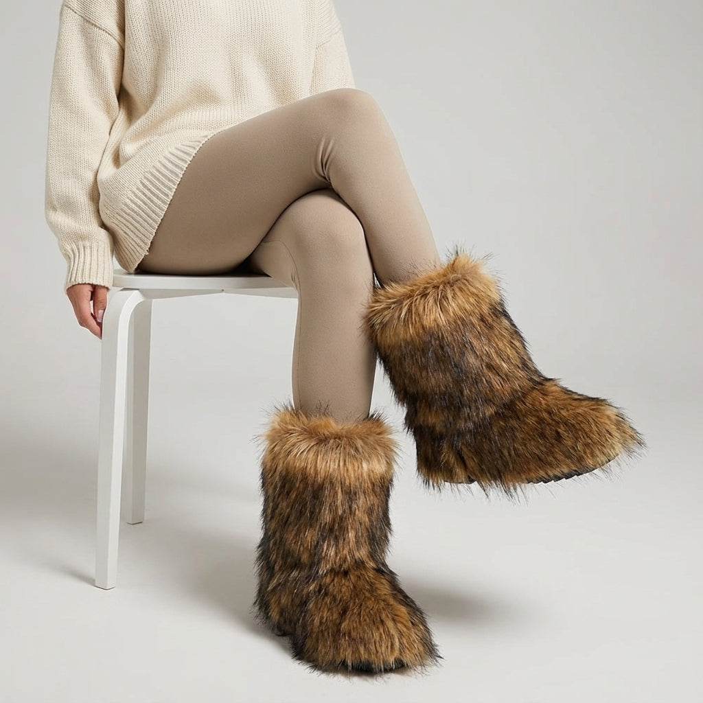 TerraVey | Furvella Winterstiefel Wadenhoch