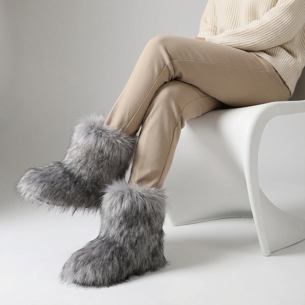 TerraVey | Furvella Winterstiefel Wadenhoch